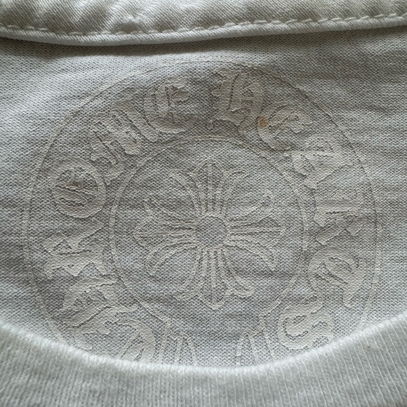 Chrome Hearts Los Angeles Cross White Pocket Tee S - Picture 8 of 11